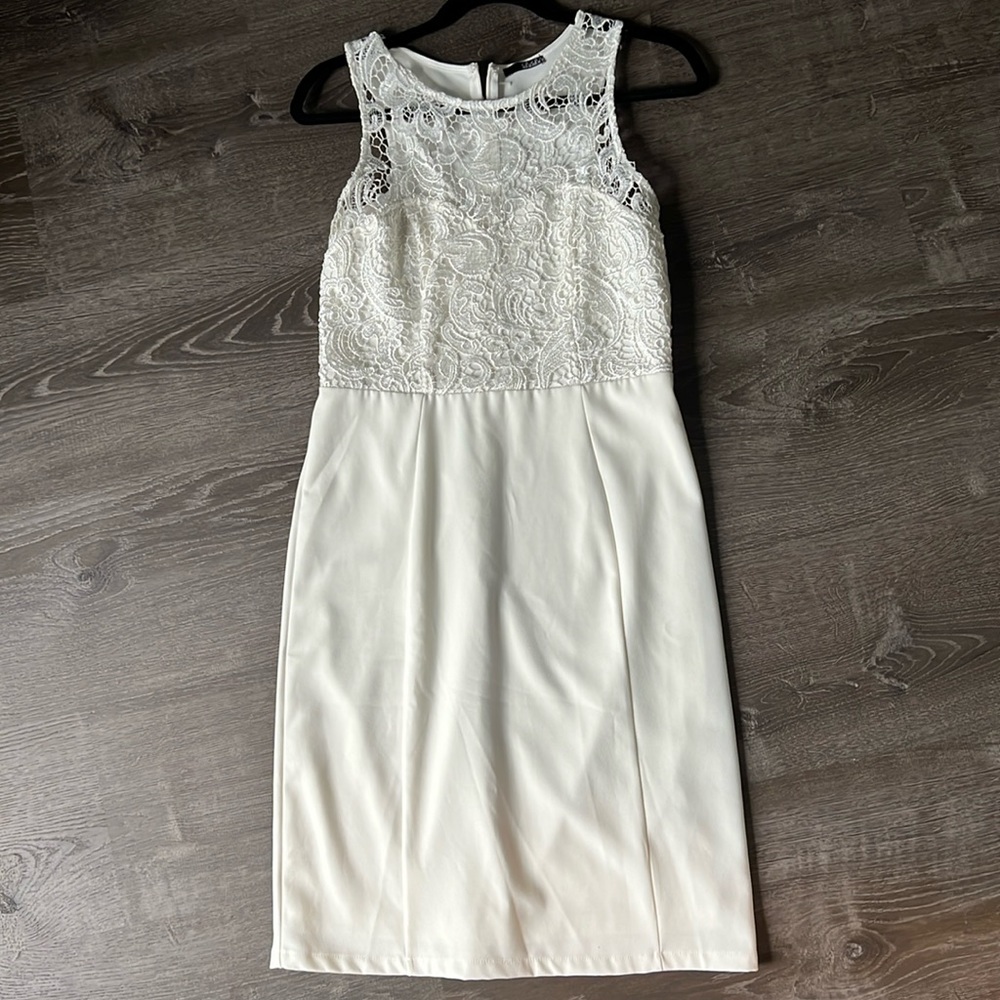White dress